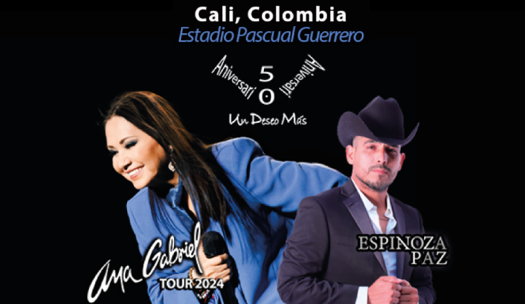La Luna de América Regresa a Colombia: Ana Gabriel Presentará su Gira “Un Deseo Más” en el Coliseo Medplus el 02 de Agosto